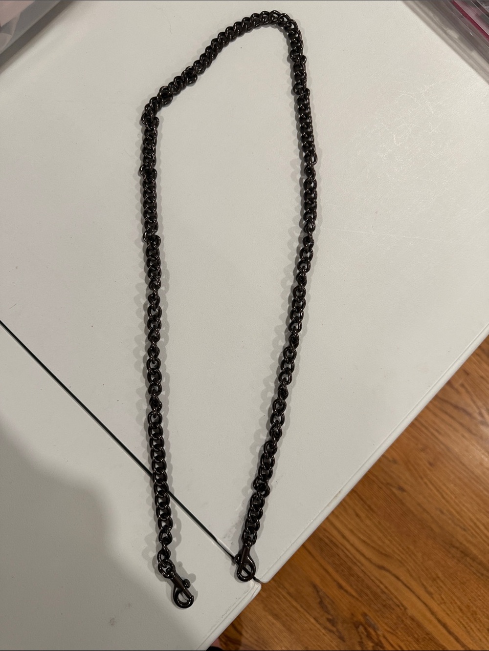 Coach Dark Bronze Chain Strap for Women Accessories